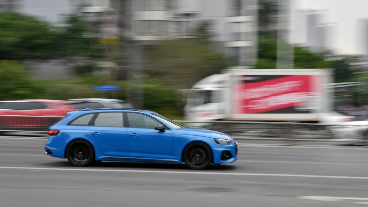 一组动态‘追焦摄影’