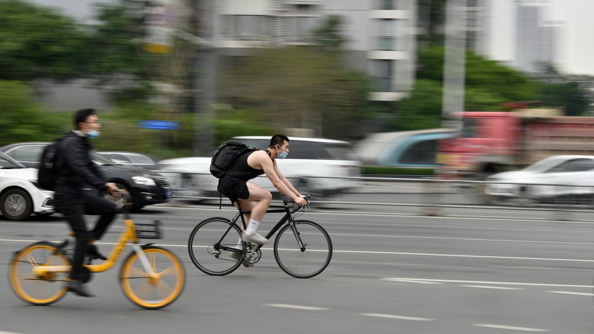一组动态‘追焦摄影’