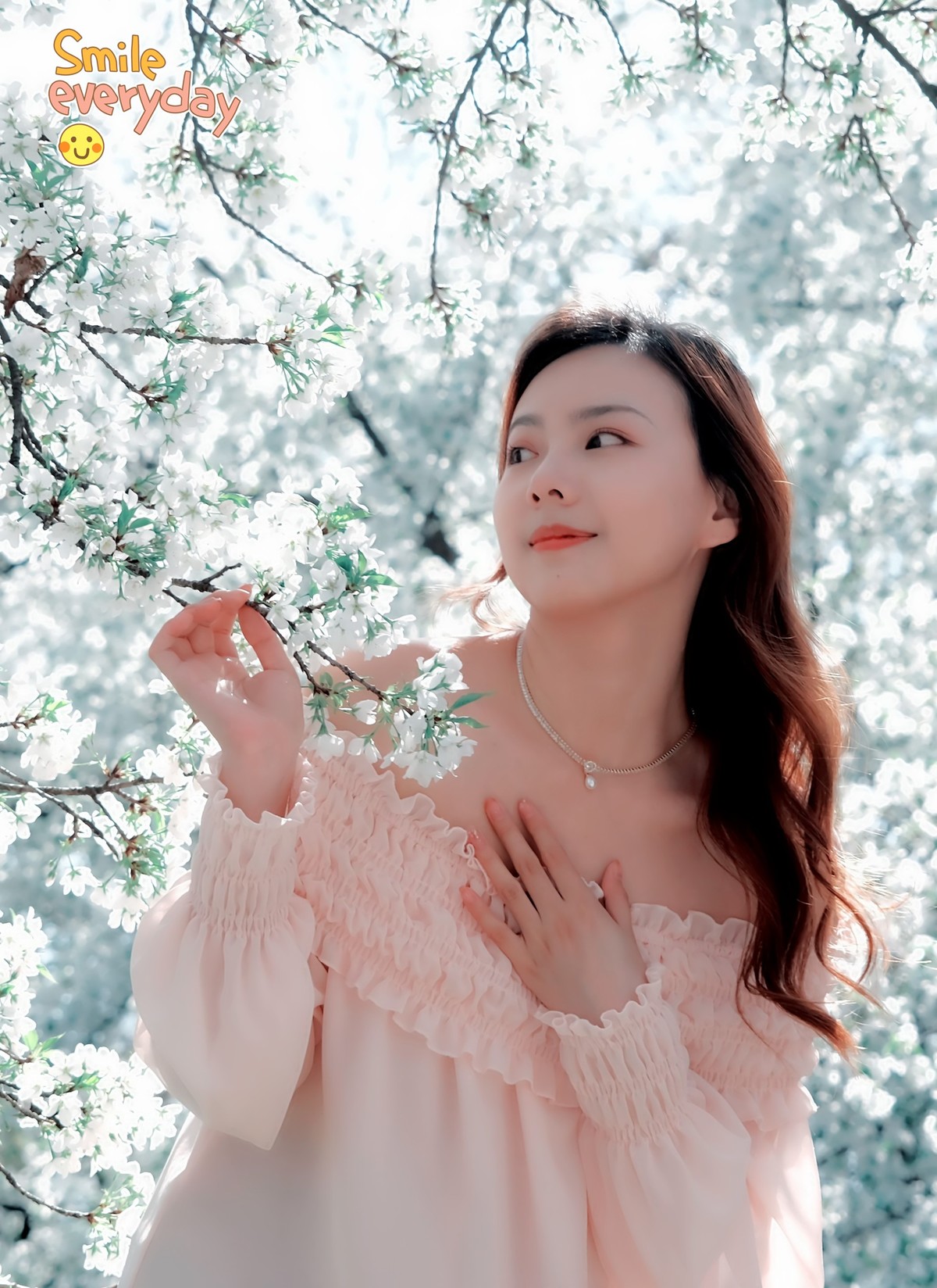 美丽的樱花盛开时…