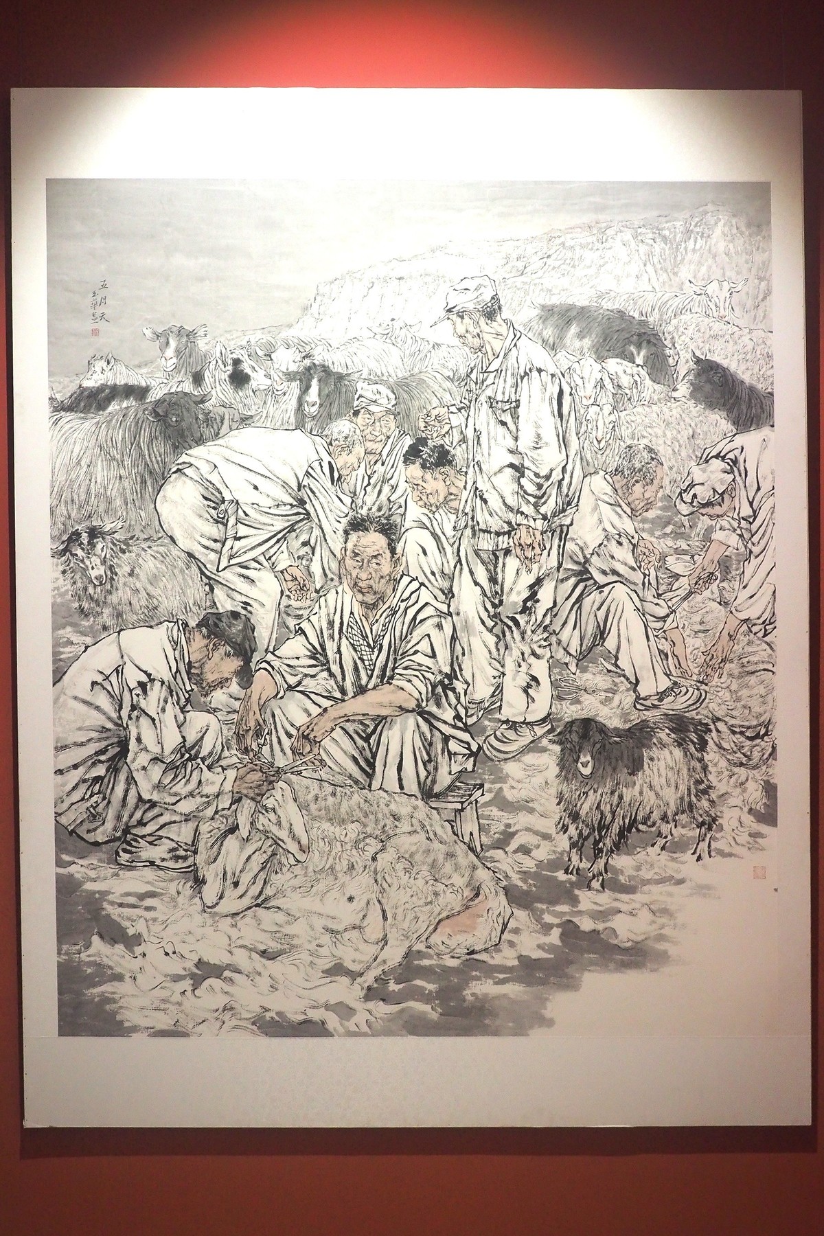 《第十四届全国美展河北省选送作品—河北省优秀美术作品展览》上