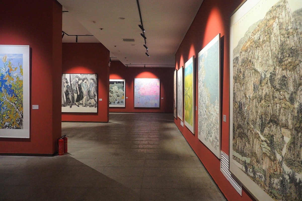 《第十四届全国美展河北省选送作品—河北省优秀美术作品展览》上