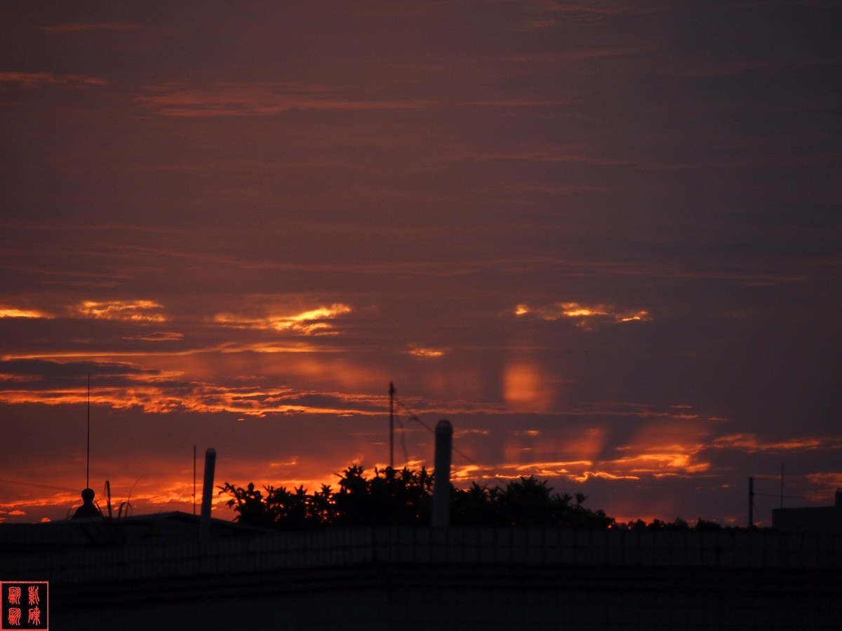 2024日出－－－火烧云（上）