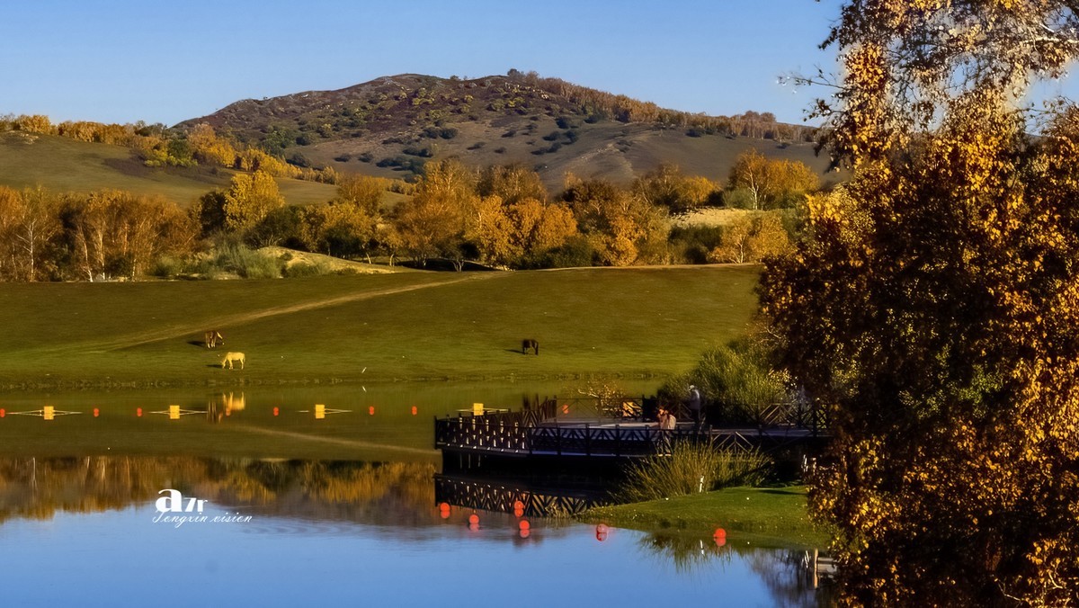 金秋乌兰布统——公主湖（4）