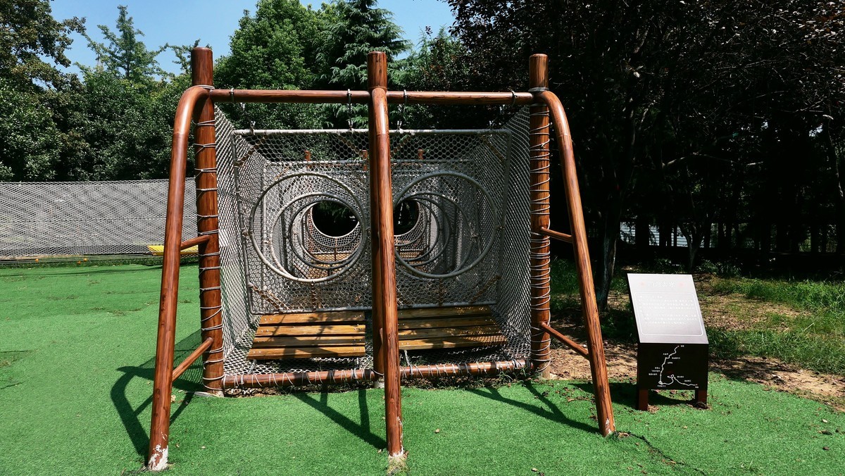 汉阳墨水湖公园“重走长征路”宣传组图！