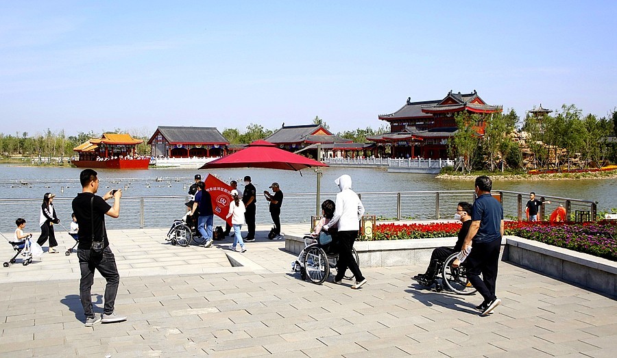 《不老松：纪实摄影》大美沧州系列報道：沧州园博园局部内景！(6)