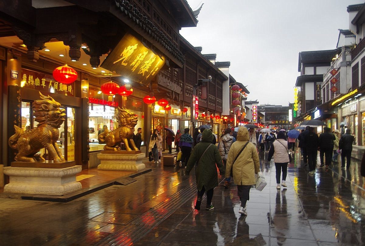 金陵夫子庙步行街掠影