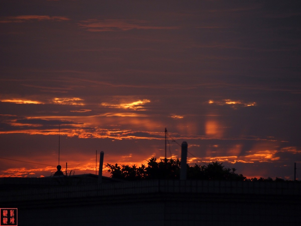 2024日出－－－火烧云（上）