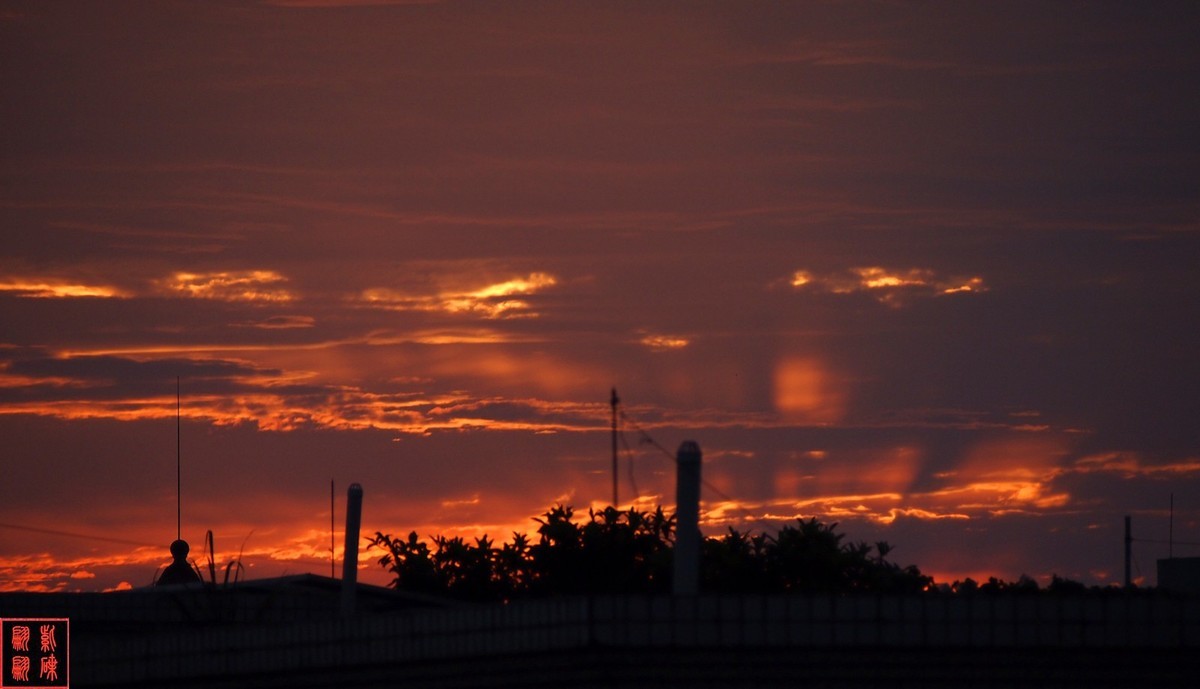 2024日出－－－火烧云（上）