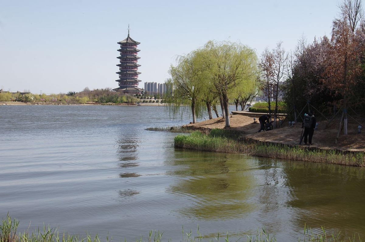 柳绿花红舞春风