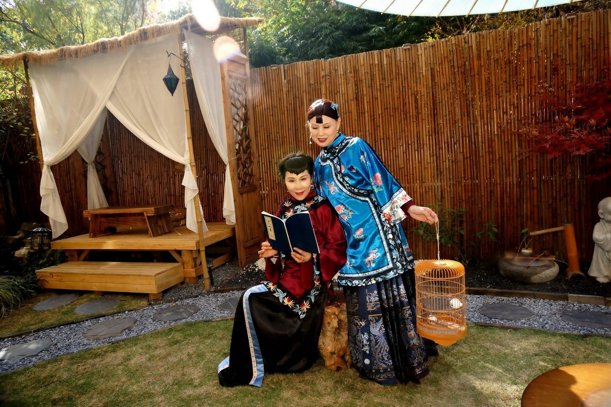 环境人像---优雅小院！