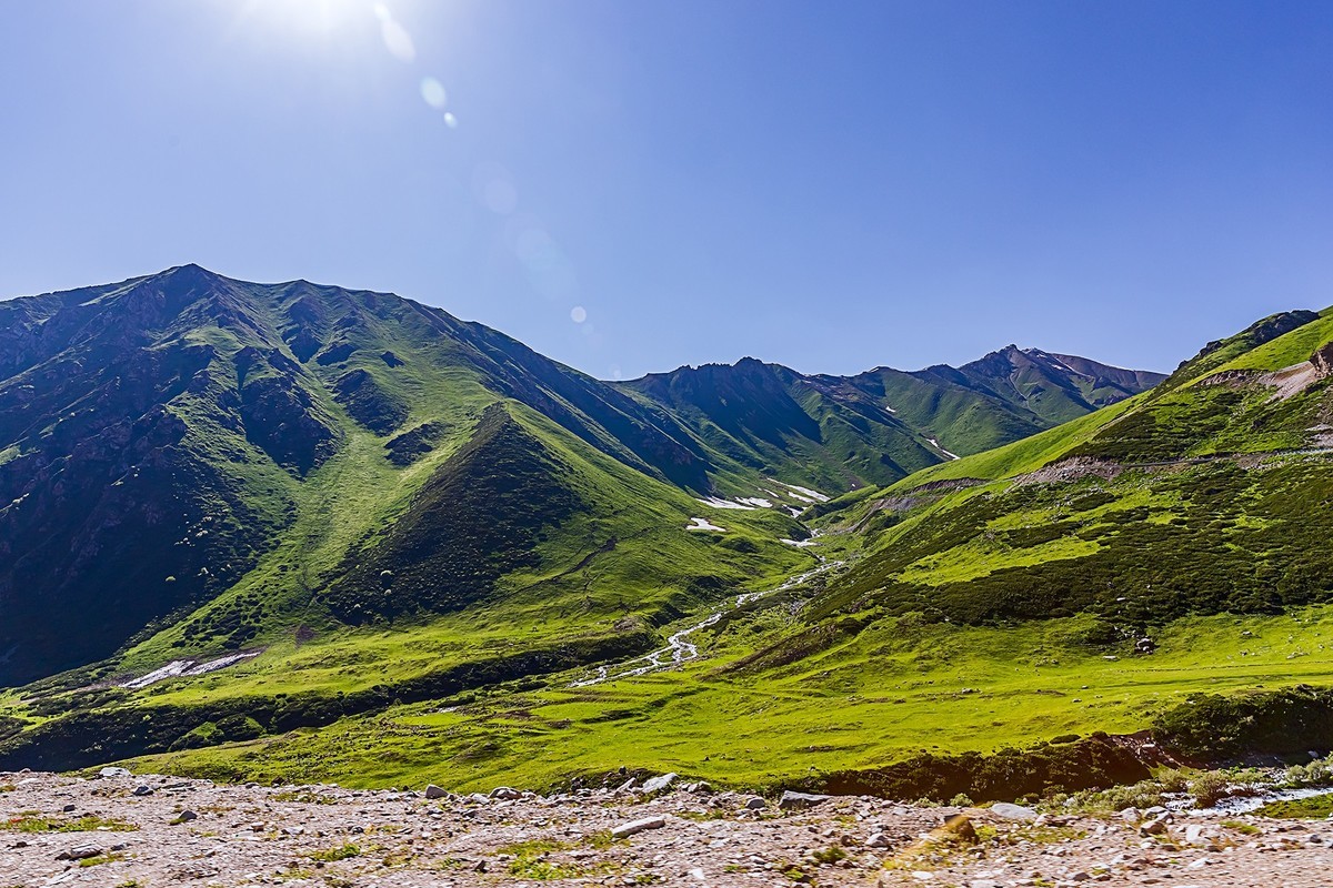 旅游记录 ：新疆 · 穿越独库公路 · 第一天· 风景在路上（5）