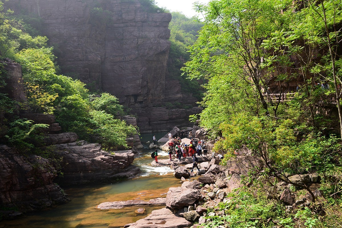 云台山红石峡
