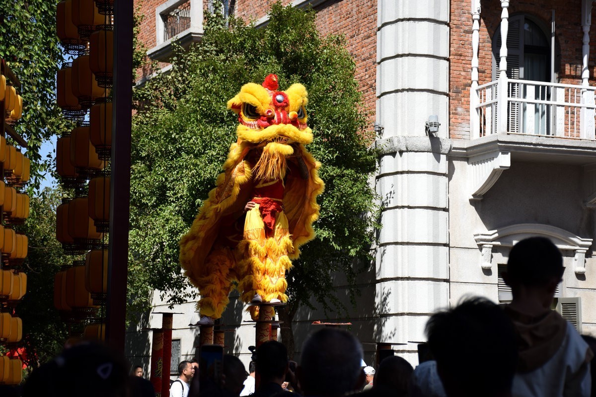 2024秋 江汉行（20）古老而温馨的舞狮表演