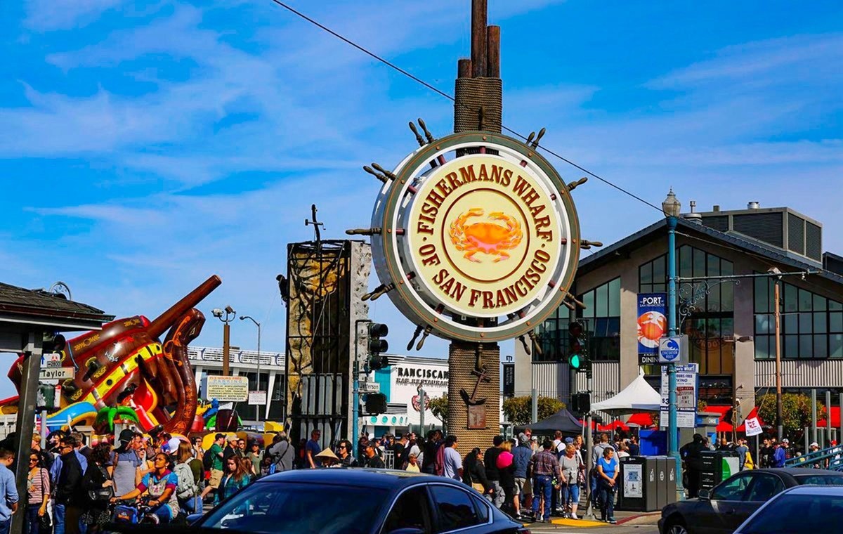 美国旧金山漁人码头[老片新发]