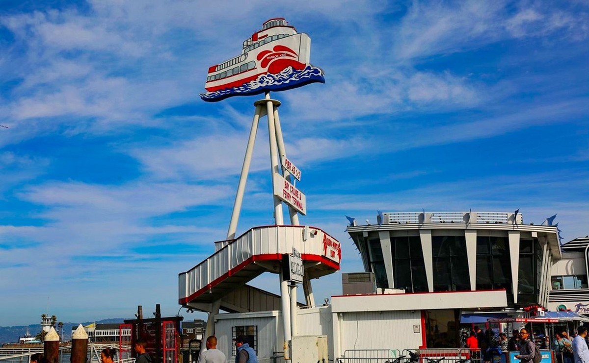 美国旧金山漁人码头[老片新发]