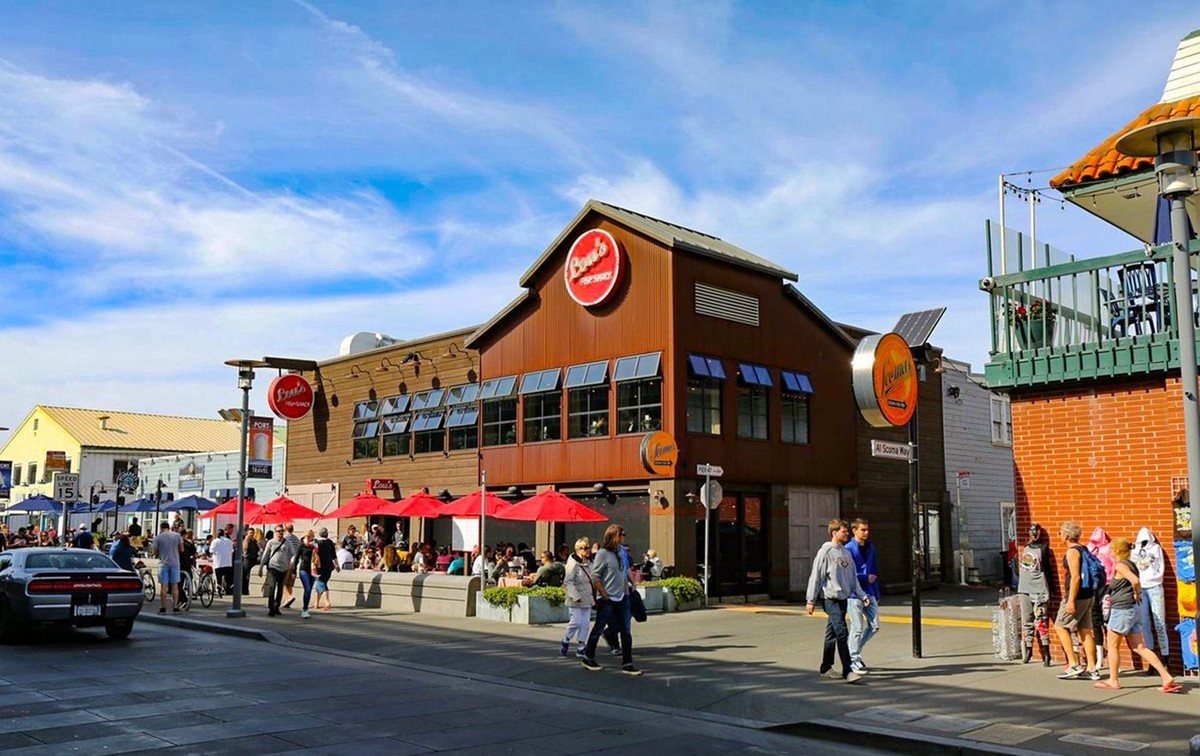 美国旧金山漁人码头[老片新发]