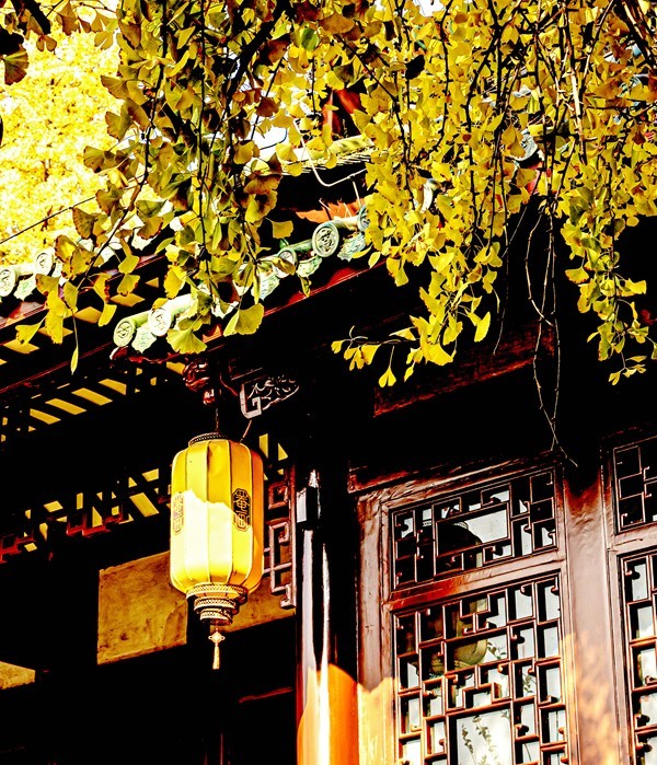 四川成都--崇州--罨画池秋色【1】