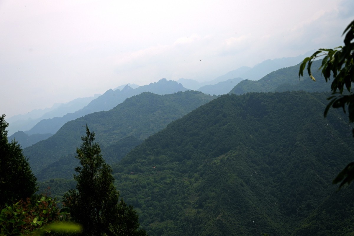 秦岭小五台风光（尼康Z7II微单与单反半画幅镜头相接的出片效果）