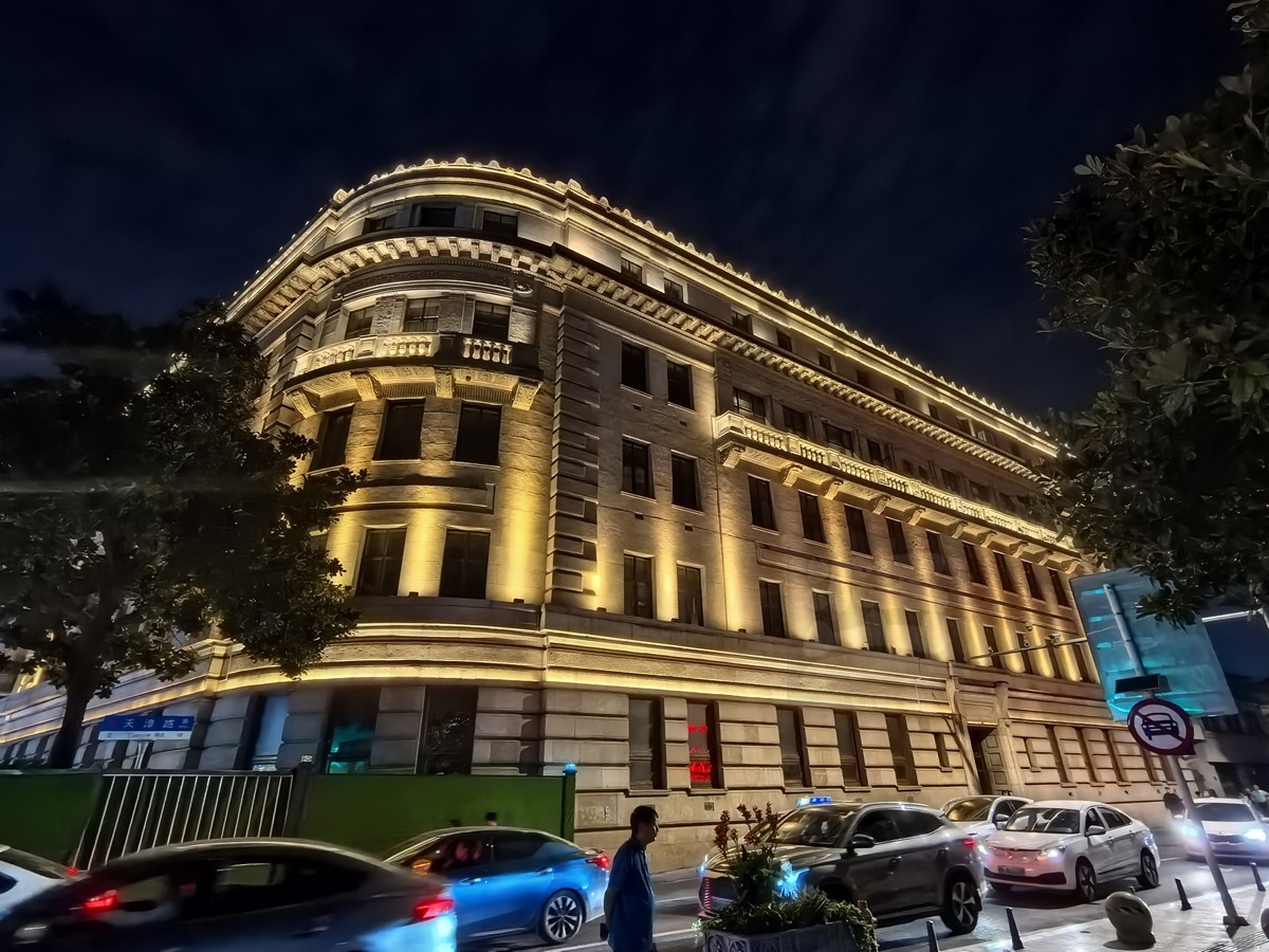 沿江大道夜景1（建筑）——武汉随笔