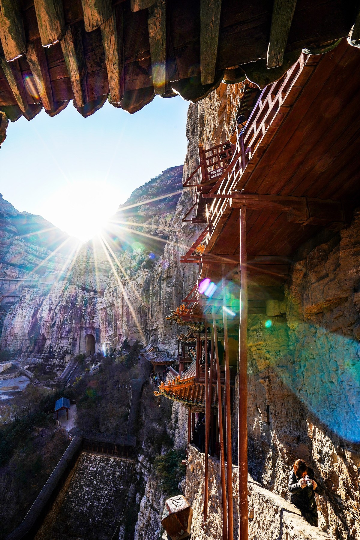 壮观悬空寺-3
