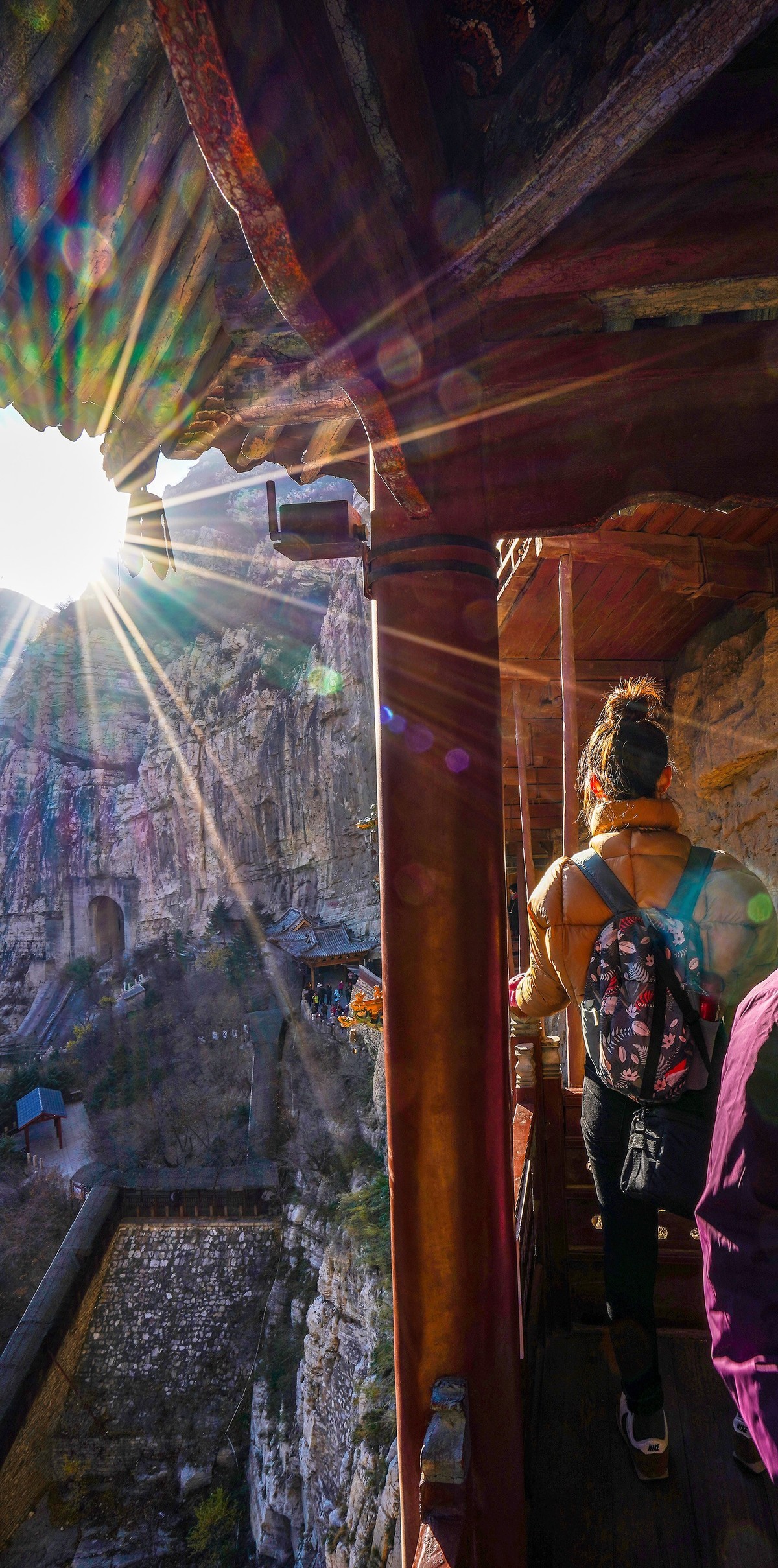 壮观悬空寺-3