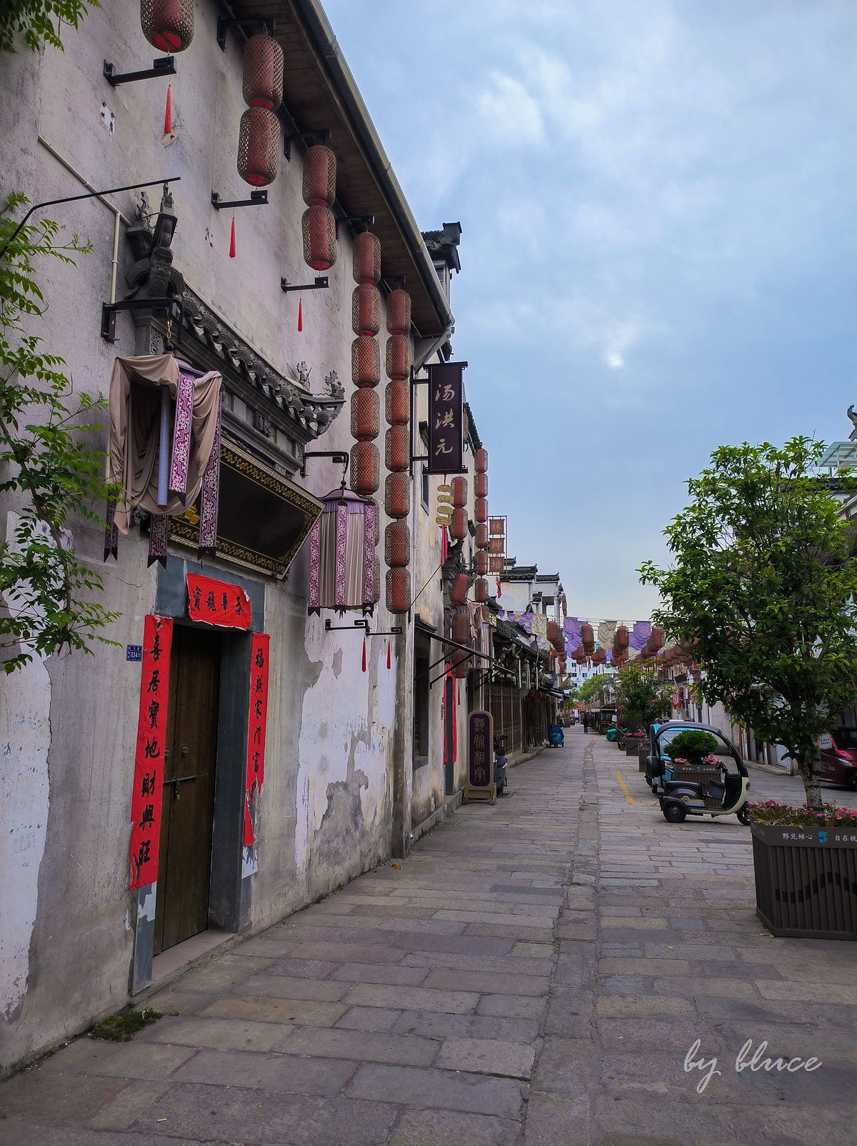 清晨的黟县古城