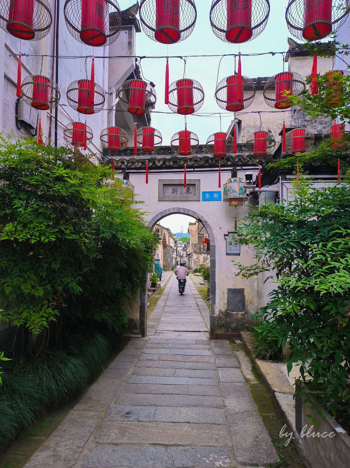 清晨的黟县古城