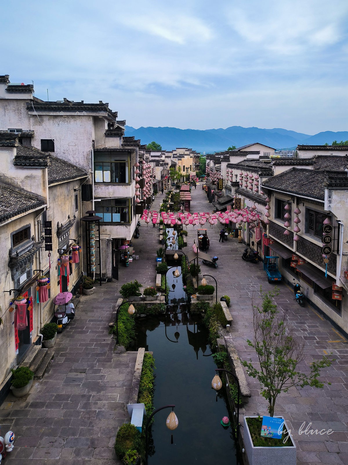 清晨的黟县古城