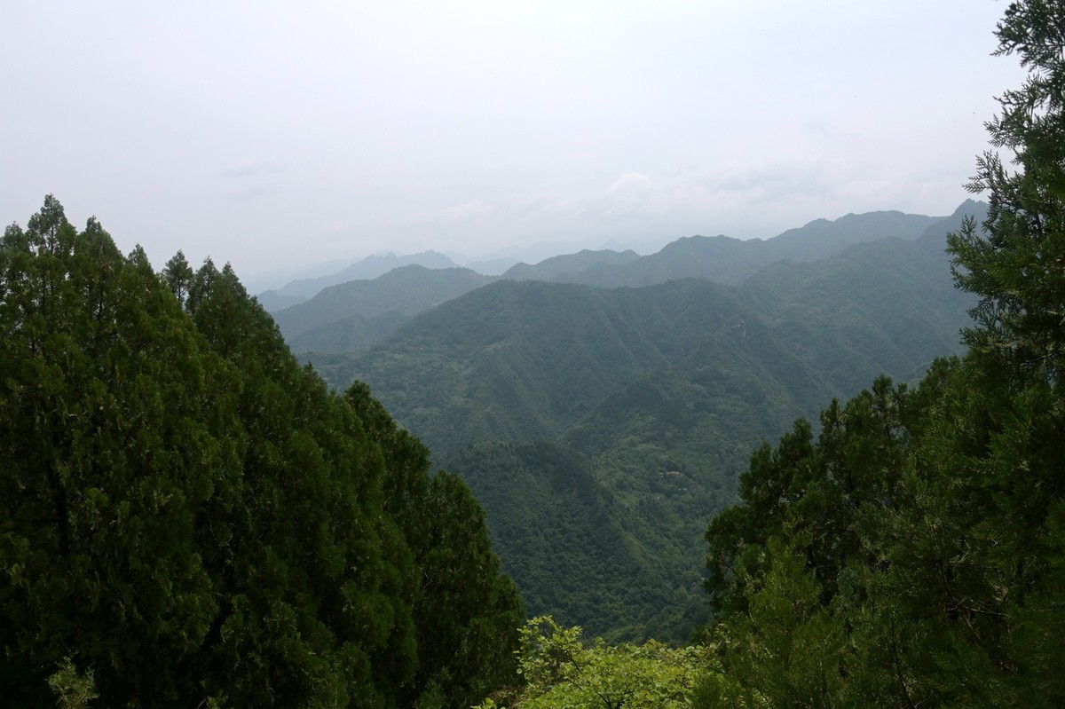 秦岭小五台风光（尼康Z7II微单与单反半画幅镜头相接的出片效果）