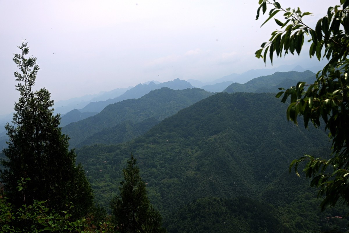 秦岭小五台风光（尼康Z7II微单与单反半画幅镜头相接的出片效果）