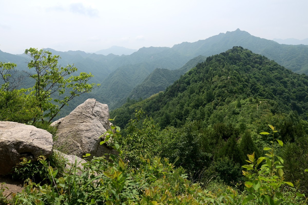 秦岭小五台风光（尼康Z7II微单与单反半画幅镜头相接的出片效果）