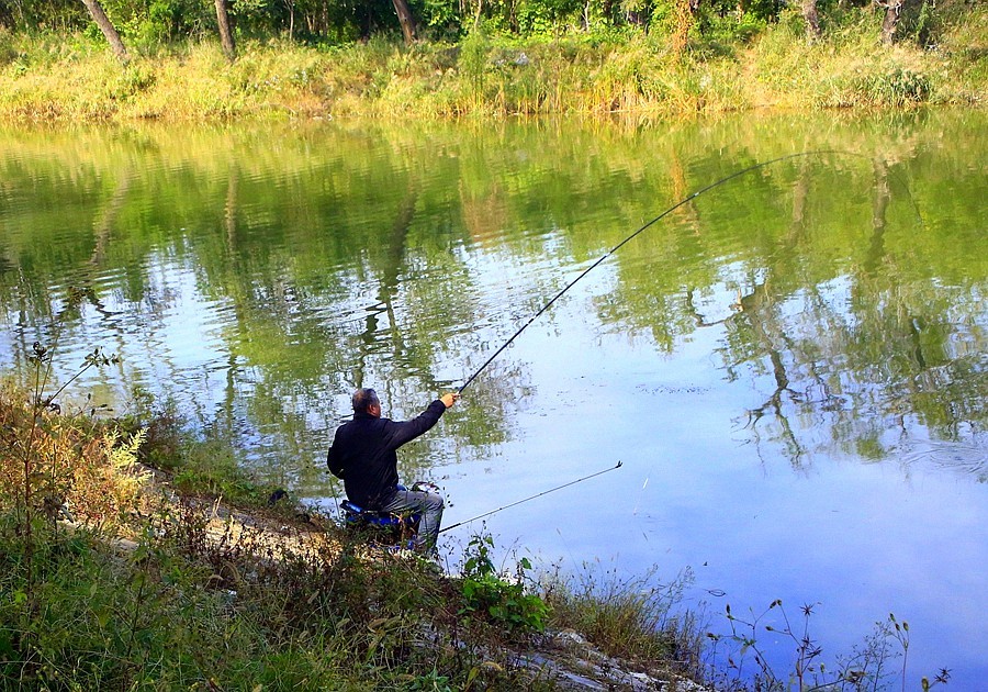 《不老松：纪实摄影》大美沧州系列報道：大运河畔钓鱼人！(3)