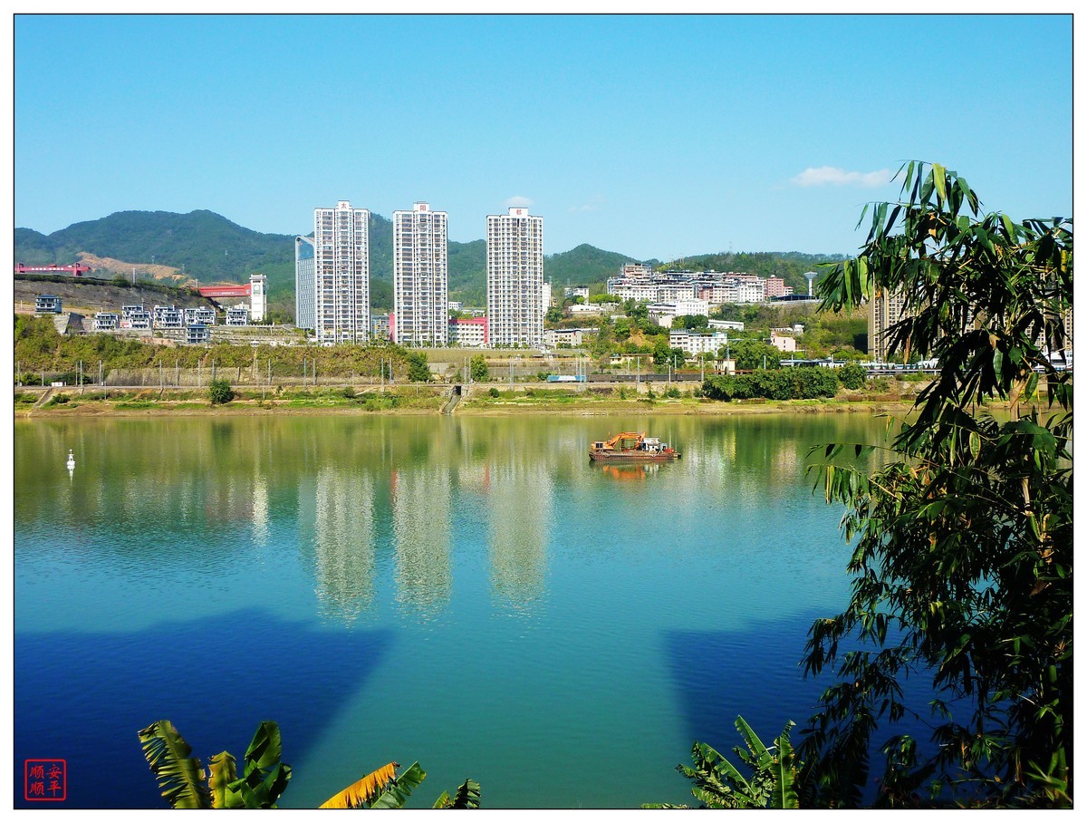 家乡的风景------福建南平闽江水岸风景(3)