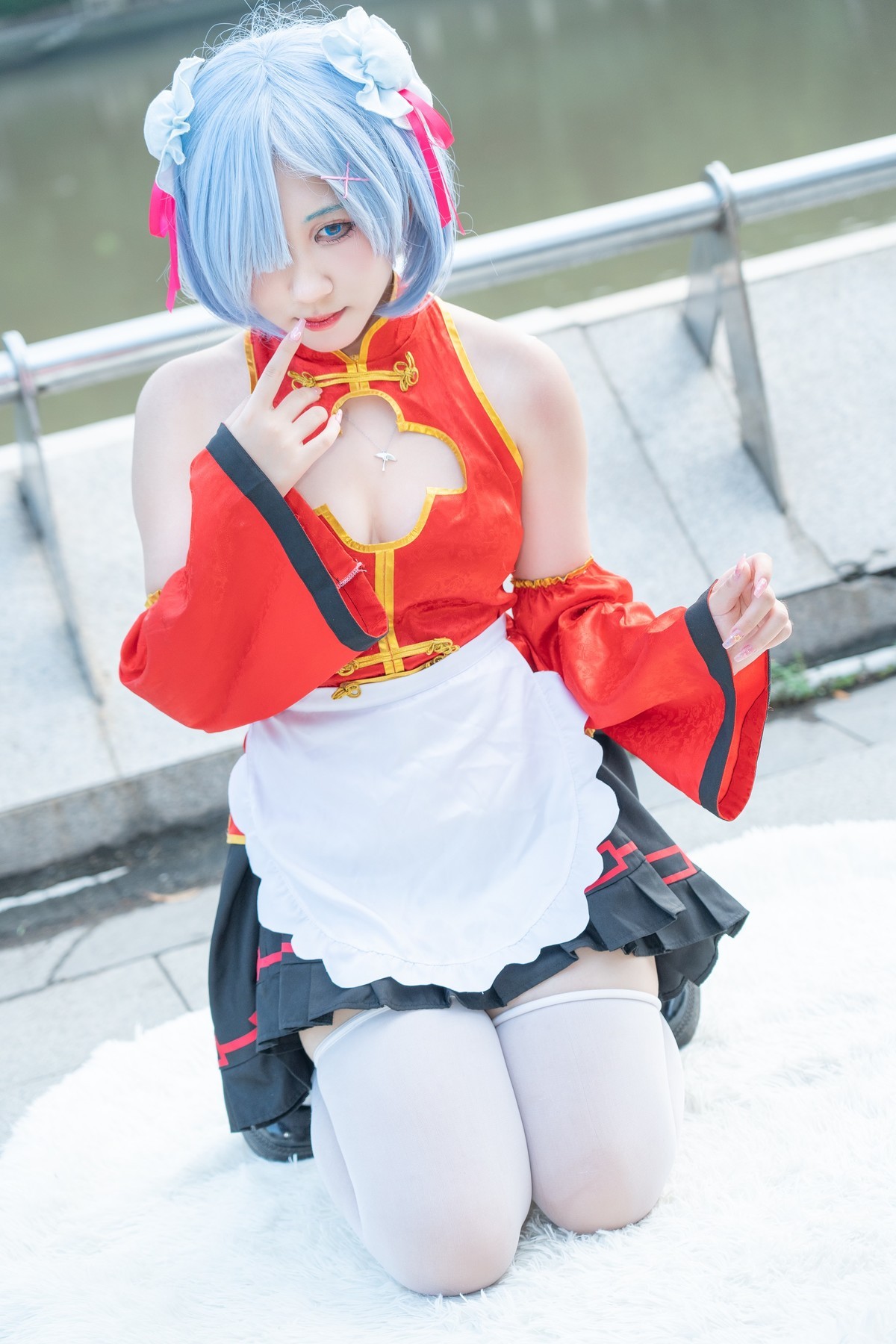 【幸福的密码】-旗袍蕾姆女仆装