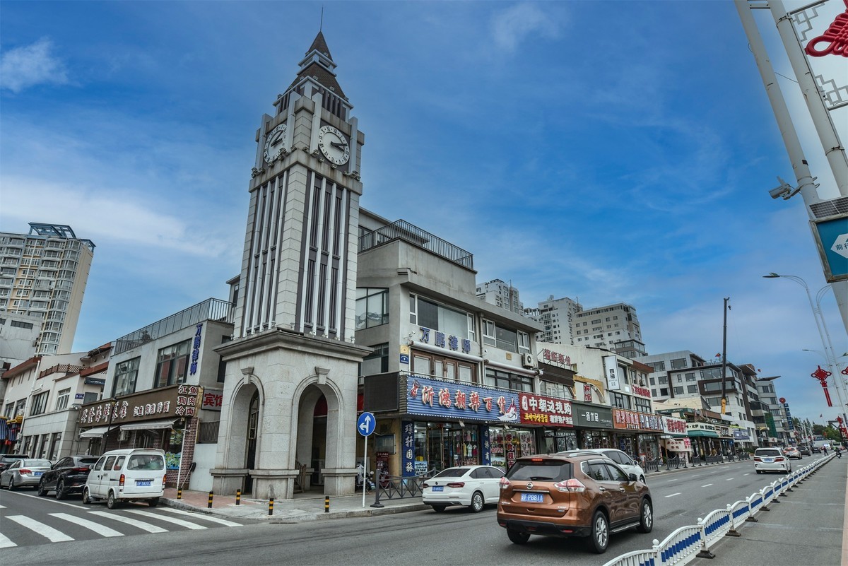 游走在丹东的鸭绿江边