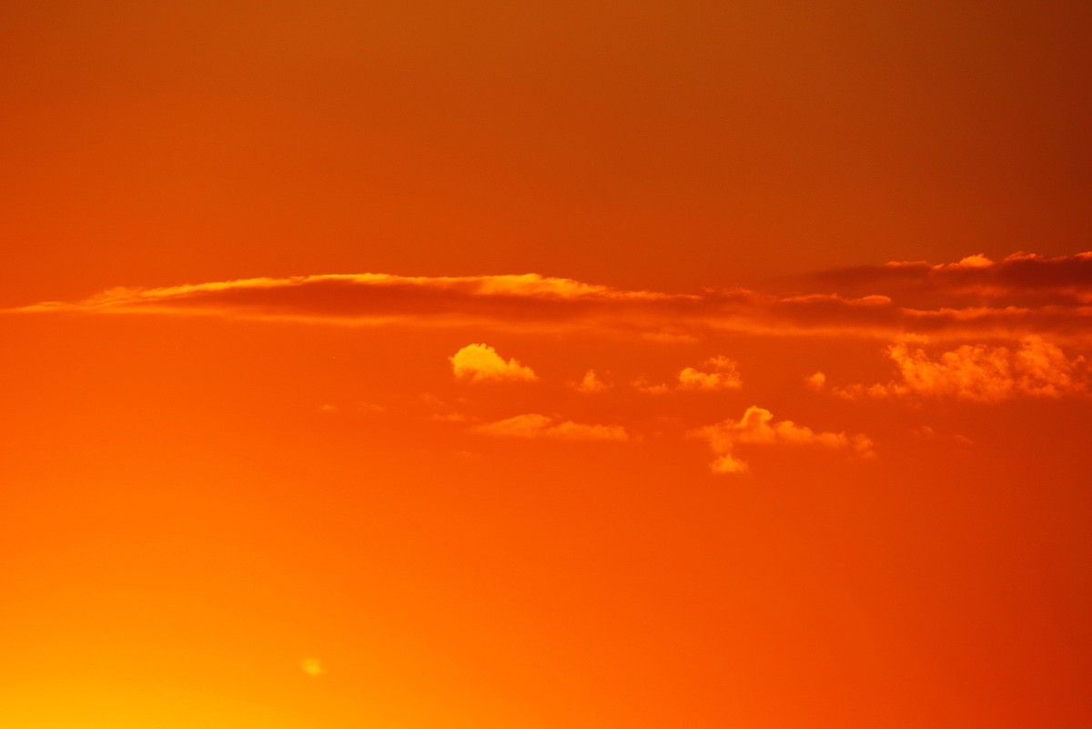 营口西海岸美丽的夕阳西下