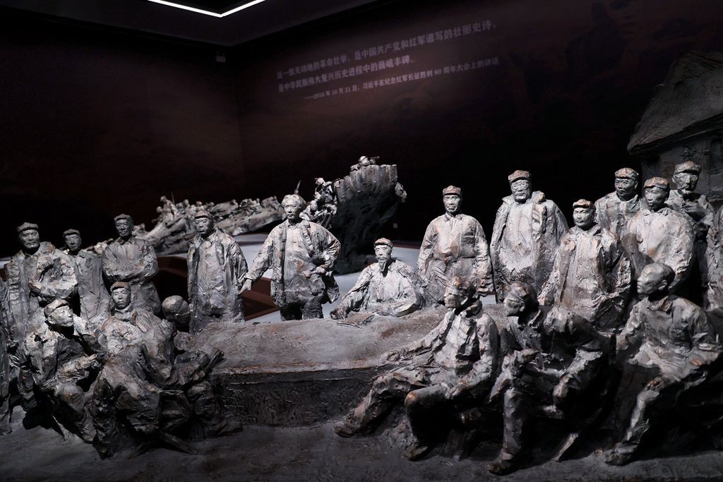 塔高水长---弘扬长征精神，延安精神美术作品展