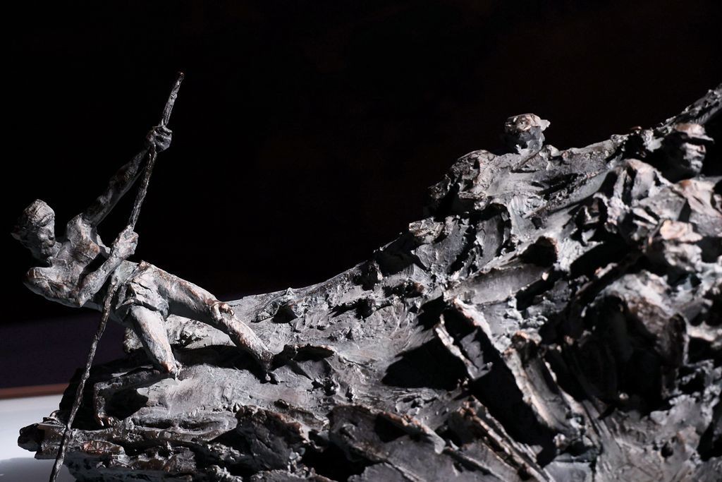 塔高水长---弘扬长征精神，延安精神美术作品展