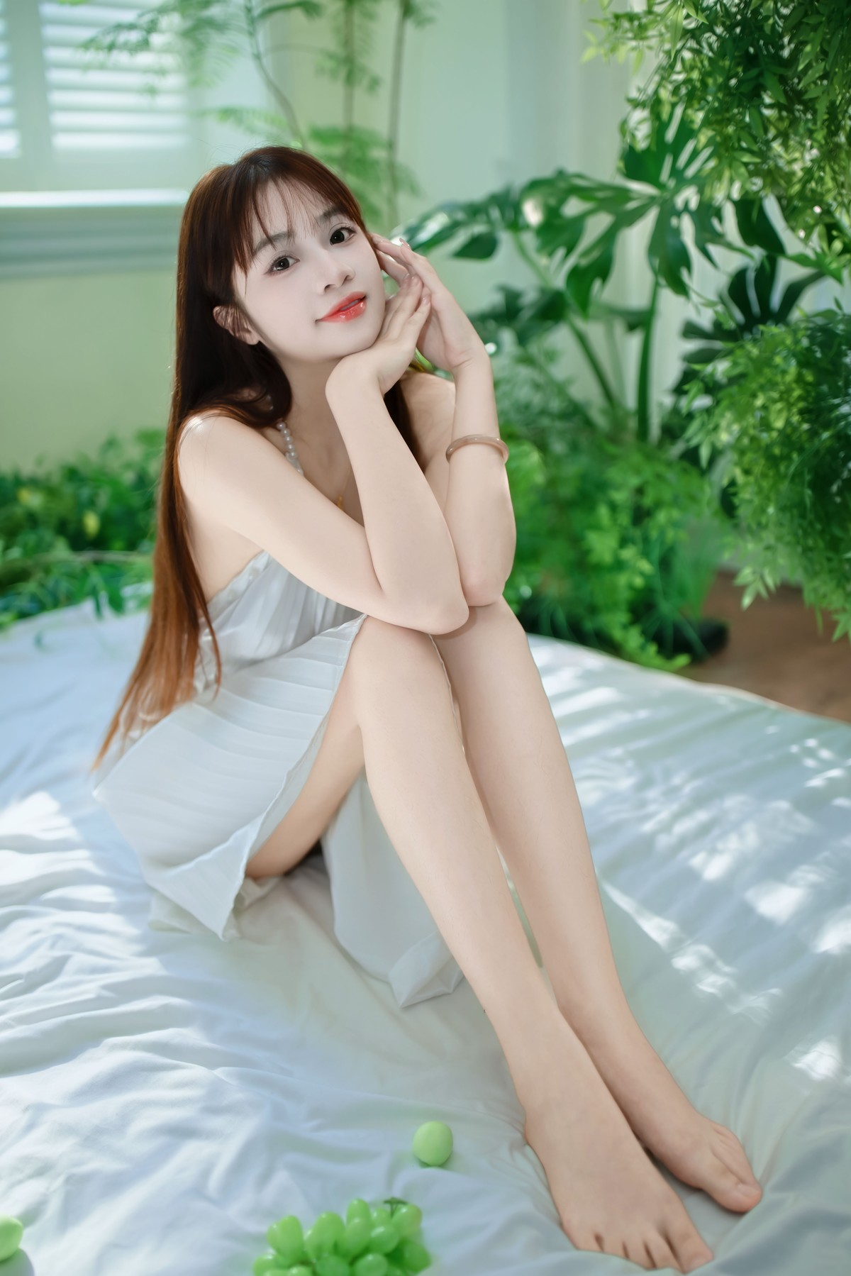 空调房里的午后