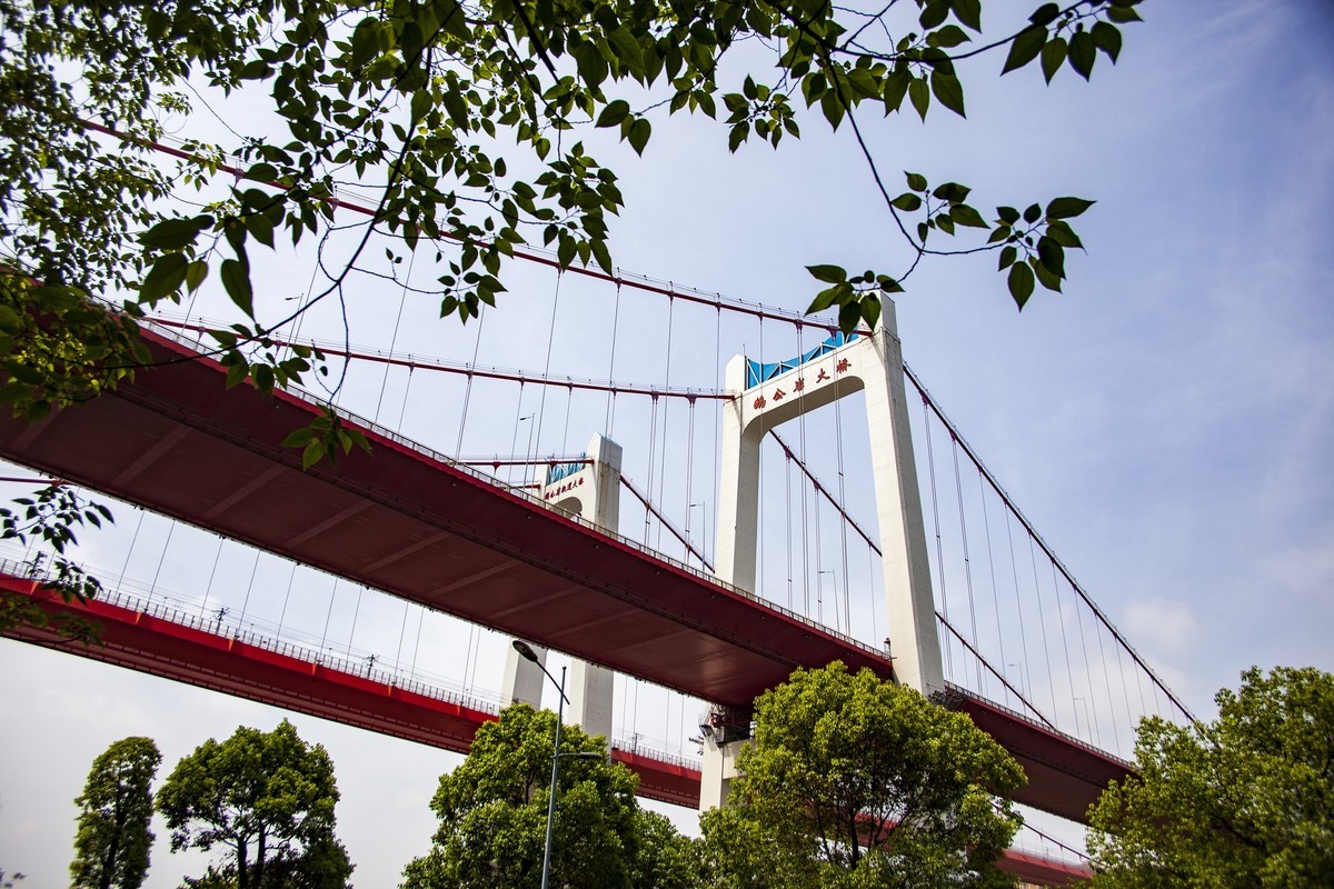 鹅公岩南桥头随拍