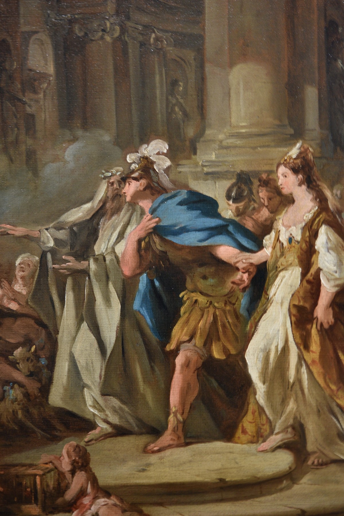 浦东美术馆，西方油画展选拍