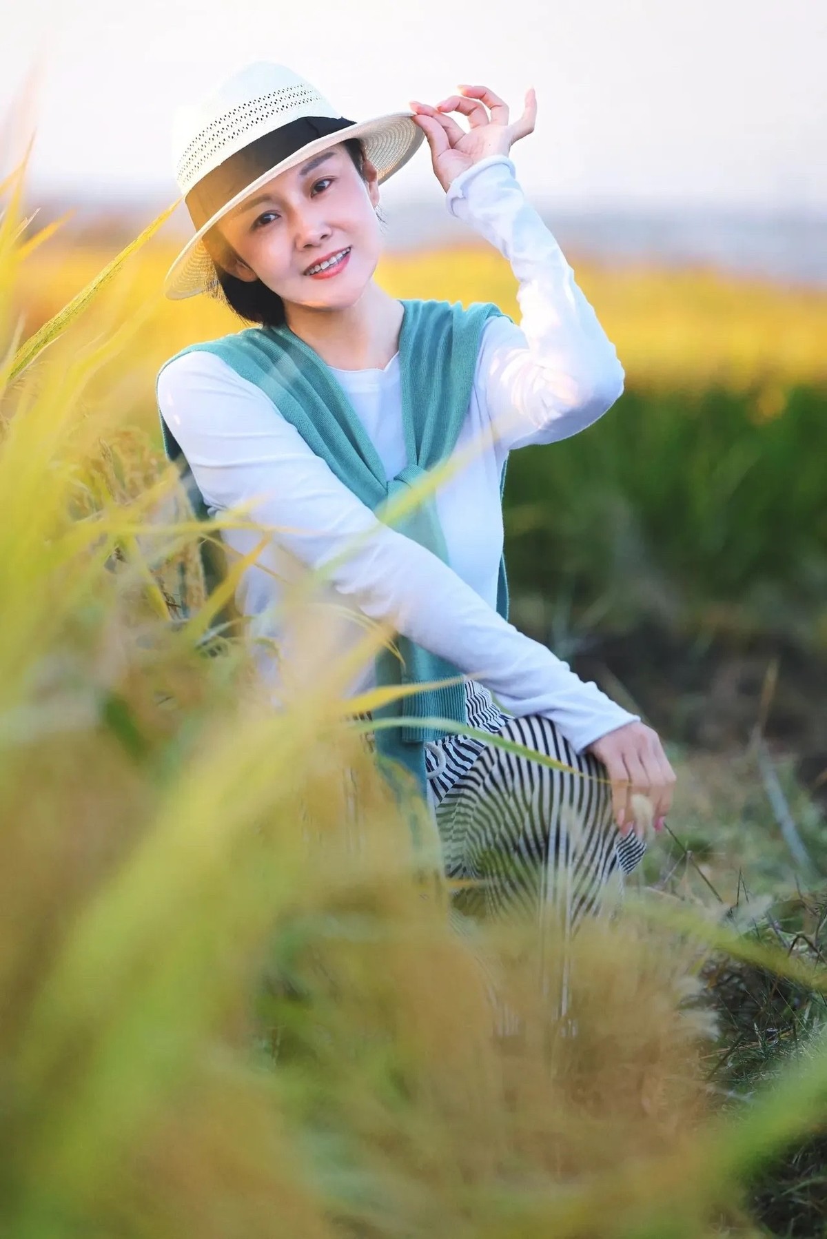 收获季节,谷粒如金