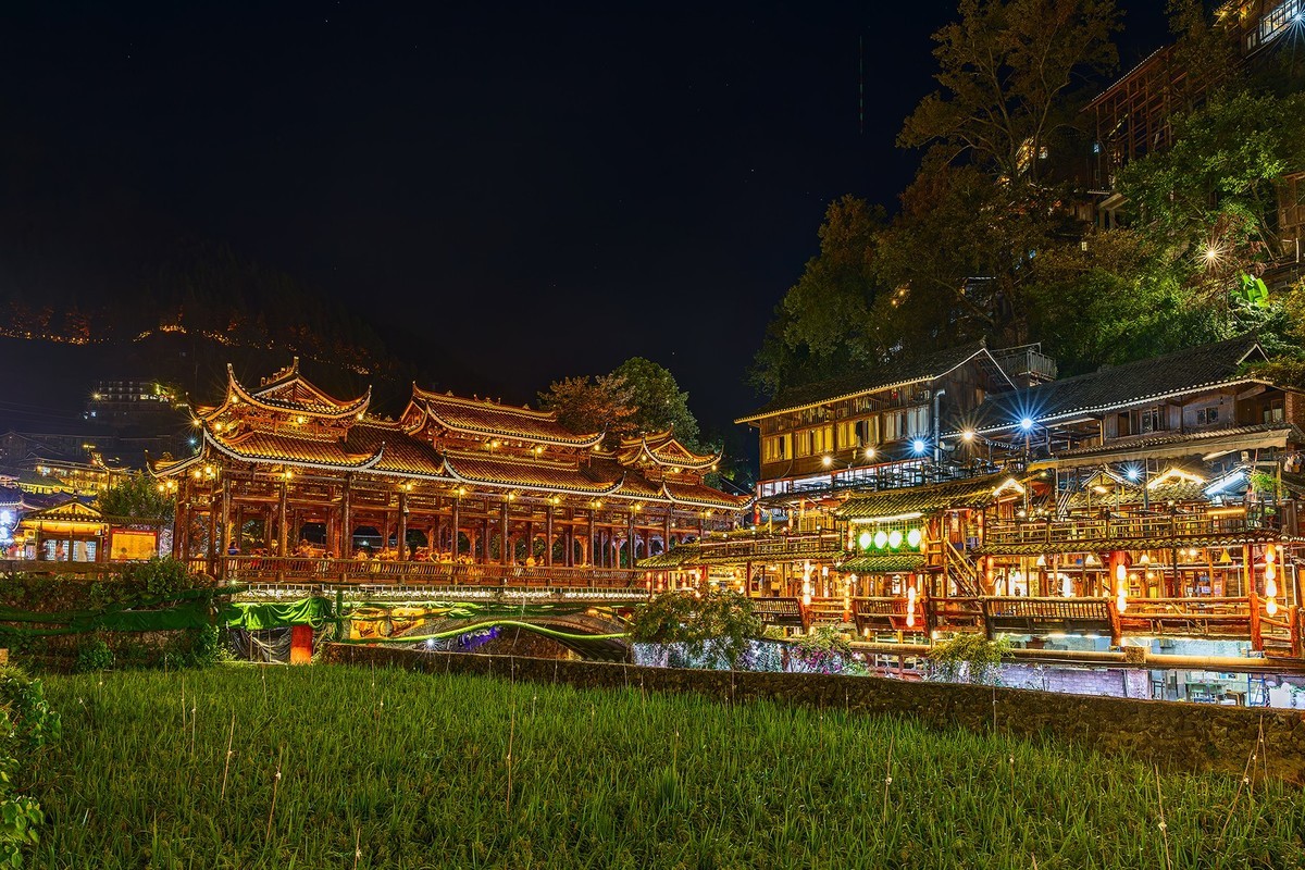 旅游记录 ：贵州 · 黔东南苗族侗族自治州 · 雷山 · 西江千户苗寨