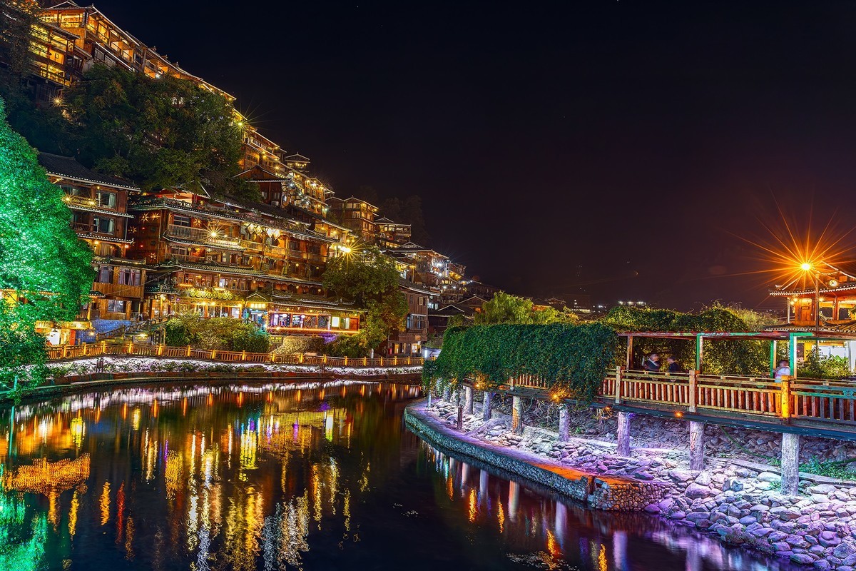 旅游记录 ：贵州 · 黔东南苗族侗族自治州 · 雷山 · 西江千户苗寨