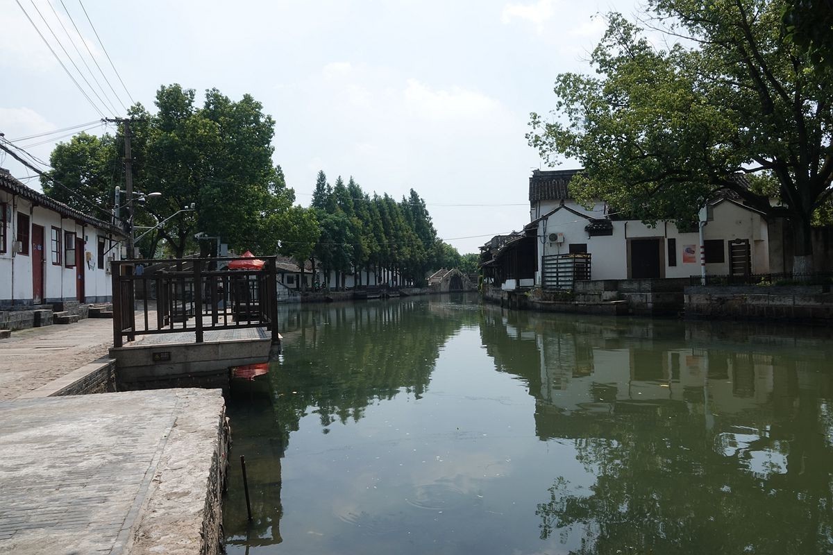 水乡金泽古镇游拍