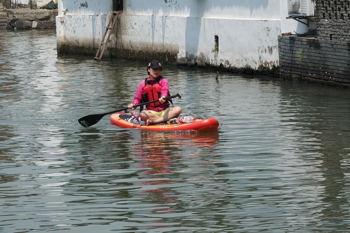 水乡金泽古镇游拍