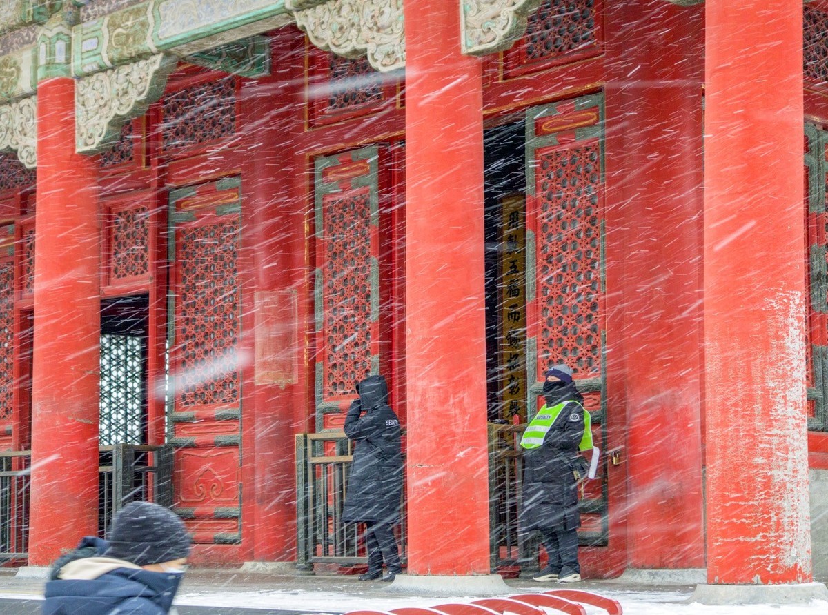 故宫飘雪（4）