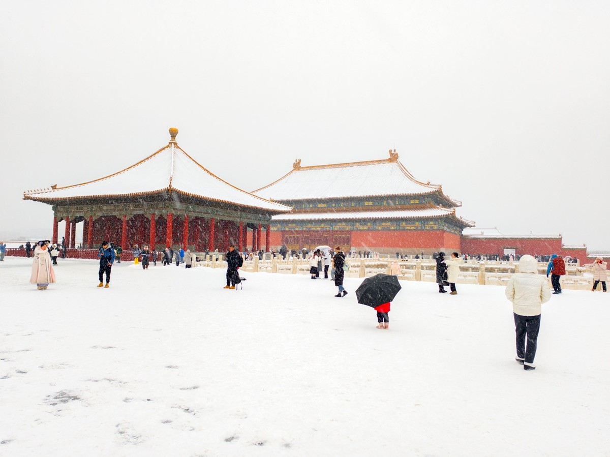 故宫飘雪（4）