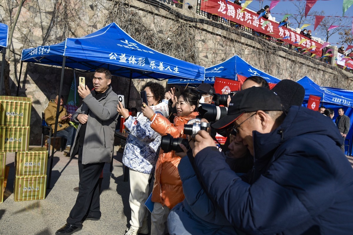 2024年元旦兰州冬泳花絮