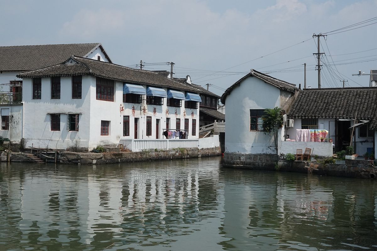 水乡金泽古镇游拍